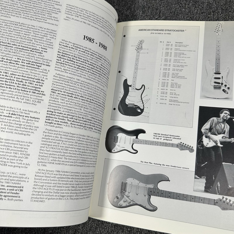 The Fender Stratocaster - A Success Story Of A Legendary Guitar 1988 1st U.S. Ed gallery