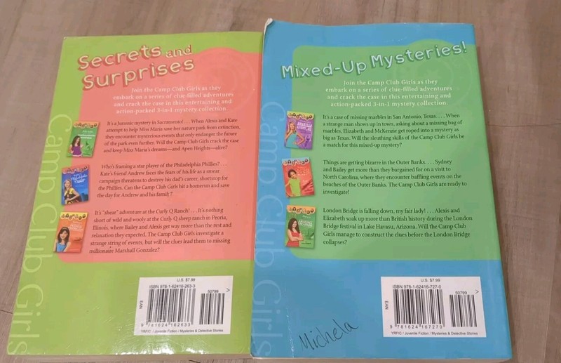 Mixed-Up Mysteries AND Secrets and Surprises (Renae Brumbaugh) Camp Club Girls gallery