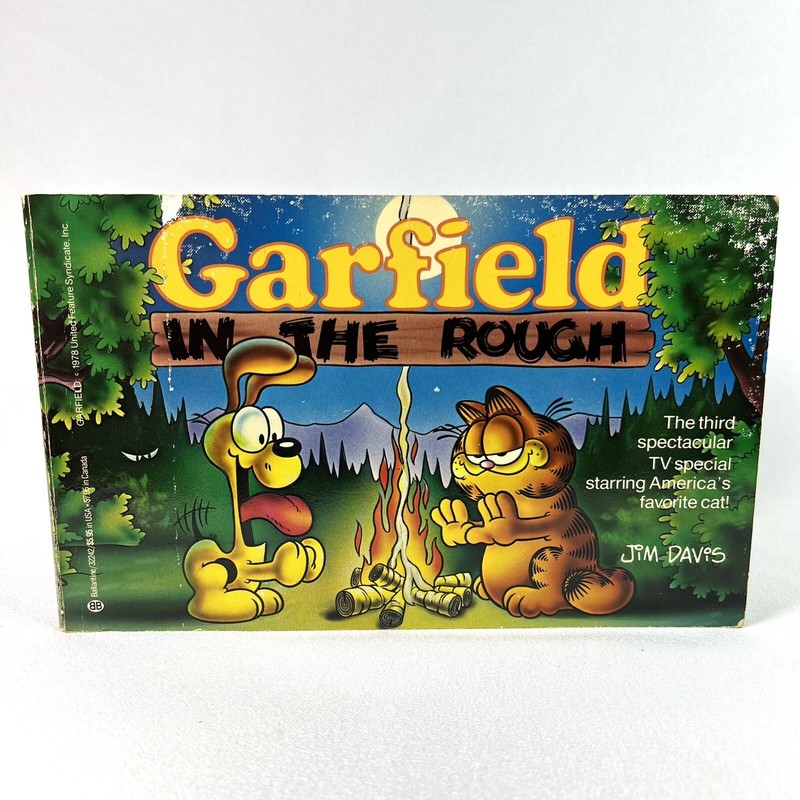 Garfield In The Rough by Jim Davis First Edition 1984 Ballantine Paperback Comic