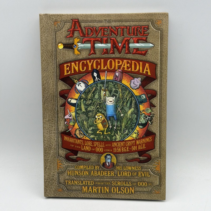 The Adventure Time Encyclopaedia: Inhabitants, Lore, Spells 2013 HC Book