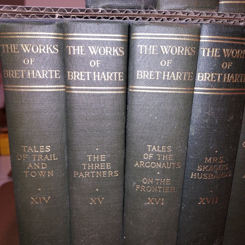 The Works of Bret Harte Condensed Novels 22 Volume Set Includes Poetry gallery