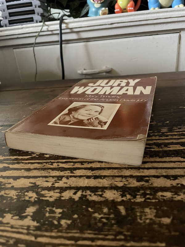 Jury Woman: The Story of the Trial of Angela Y. Davis, Timothy, Mary PB 1974 gallery