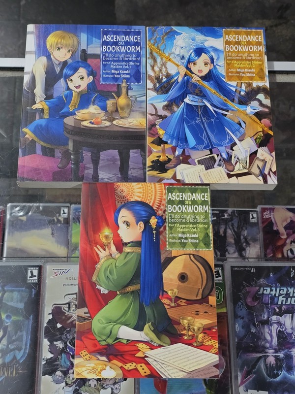 Ascendance of a Bookworm Apprentice Shrine Maiden Part 2 Vol 1 2 3 English Manga