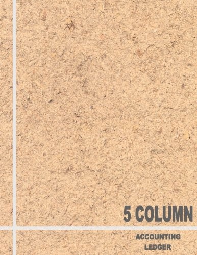 5 COLUMN ACCOUNTING LEDGER By Publishing I J Llc **BRAND NEW**