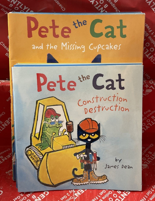 Lot 15 PETE THE CAT Picture Books-Paperback