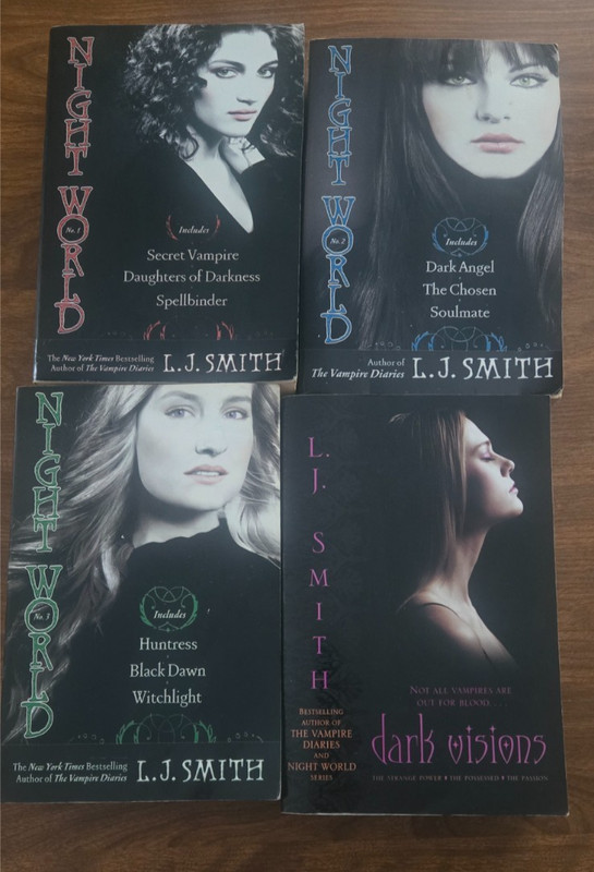 Night World Series 3-in-1 Books 1-9, plus Dark Visions by L J Smith