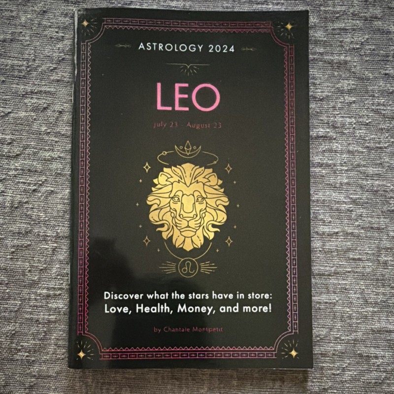 Astrology 2024 Leo by Chantale Montpetit & Ana Ruiz, PAPP Publishing, Paperback