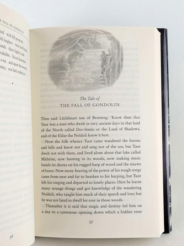 THE FALL OF GONDOLIN J.R.R. Tolkien Alan Lee Illustrated Middle Earth Tales NEW gallery