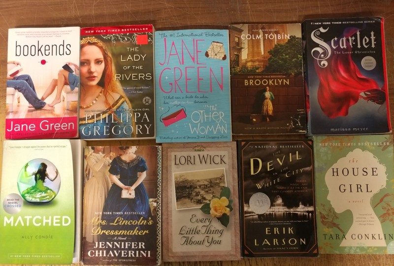Lot of 50 Large Trade Literature Fiction Paperback BestSeller UNSORTED Mix Book gallery