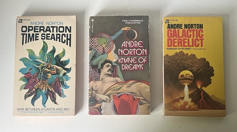 Vintage Paperback Science Fiction Book Lot Of 11 Andre Norton Witch World gallery