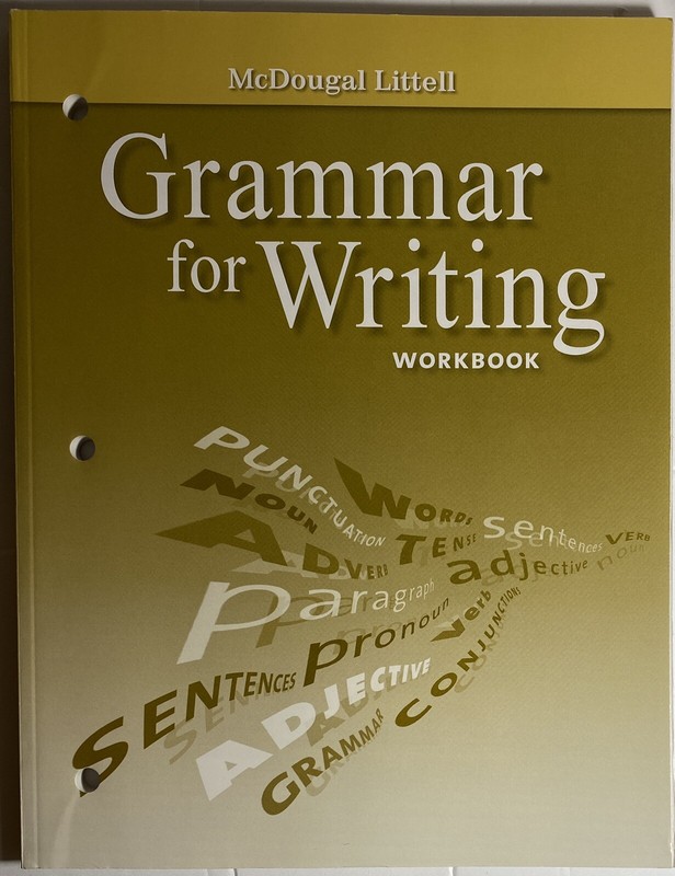 McDougal Littell Literature : Grammar for Writing Workbook – Grade 11