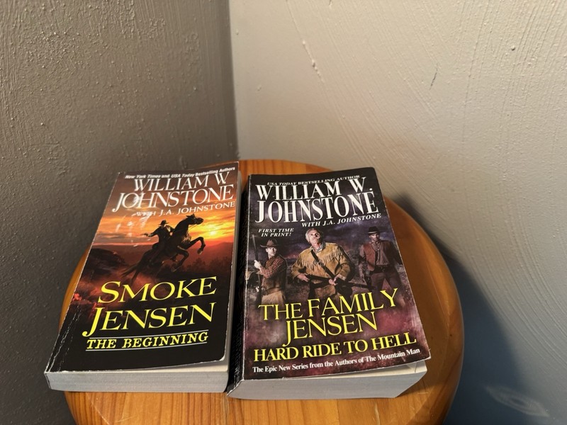 William W. Johnstone Lot of 12 Jensen Series Paperback Books 2-in-1 gallery