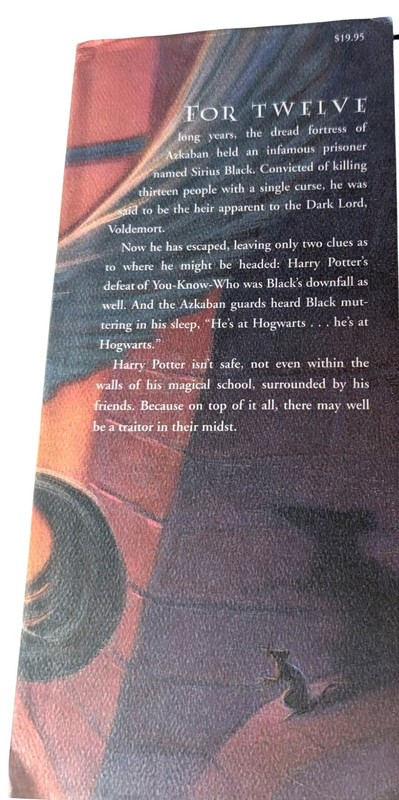 Harry Potter And The Prisoner Of Azkaban HC DJ J.K. Rowling First U.S. Ed 1999 gallery