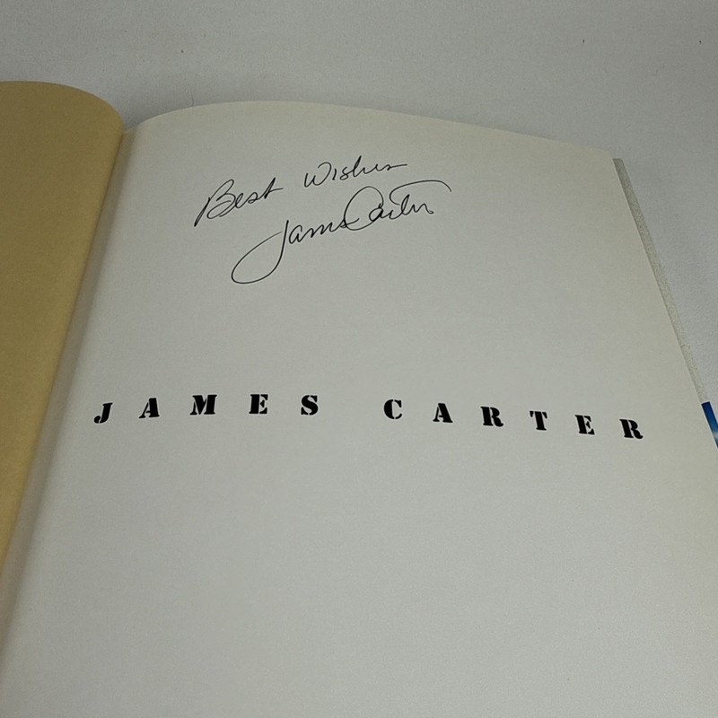 James Carter Art Book SIGNED 1st Ed 1989 Lublin Graphics Hardcover DJ gallery
