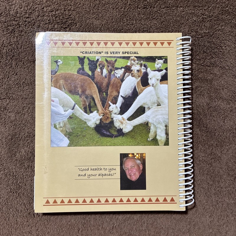 ALPACA Field Manual By C. Norman Evans D.V.M. - 3rd Edition - 2008 gallery