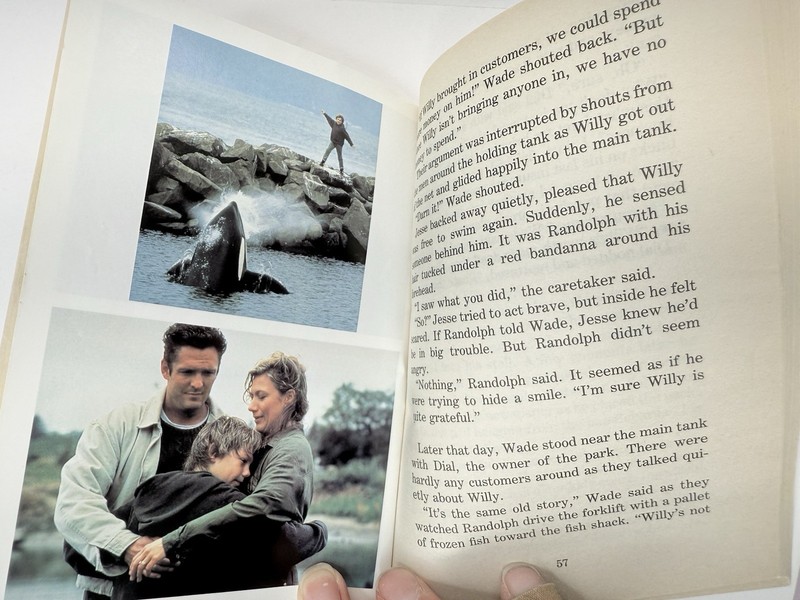 1993 Free Willy Todd Strasser Children Movie Chapter Paperback Scholastic Book gallery