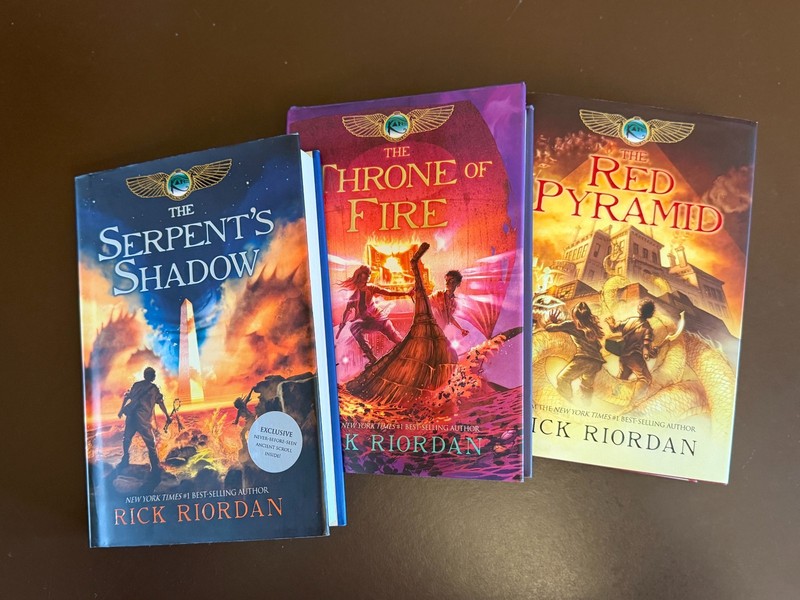 The Kane Chronicles Trilogy. Rick Riordan. Hardcover. Clean. New.