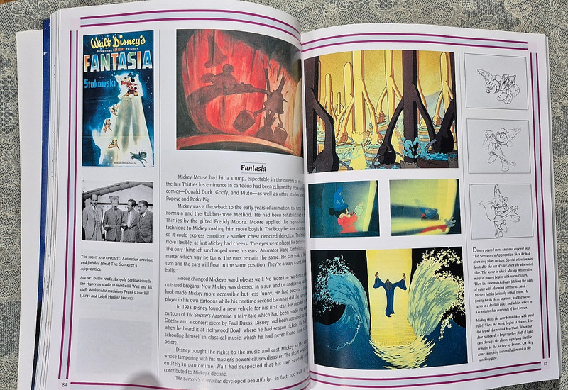 Disney's Art of Animation: Bob Thomas. First edition. Trade Paperback. 1991 gallery