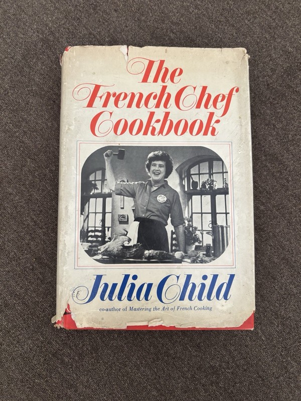 Julia Child The French Chef Cookbook 1st Ed 1968 HC Inscribed Illus DJ