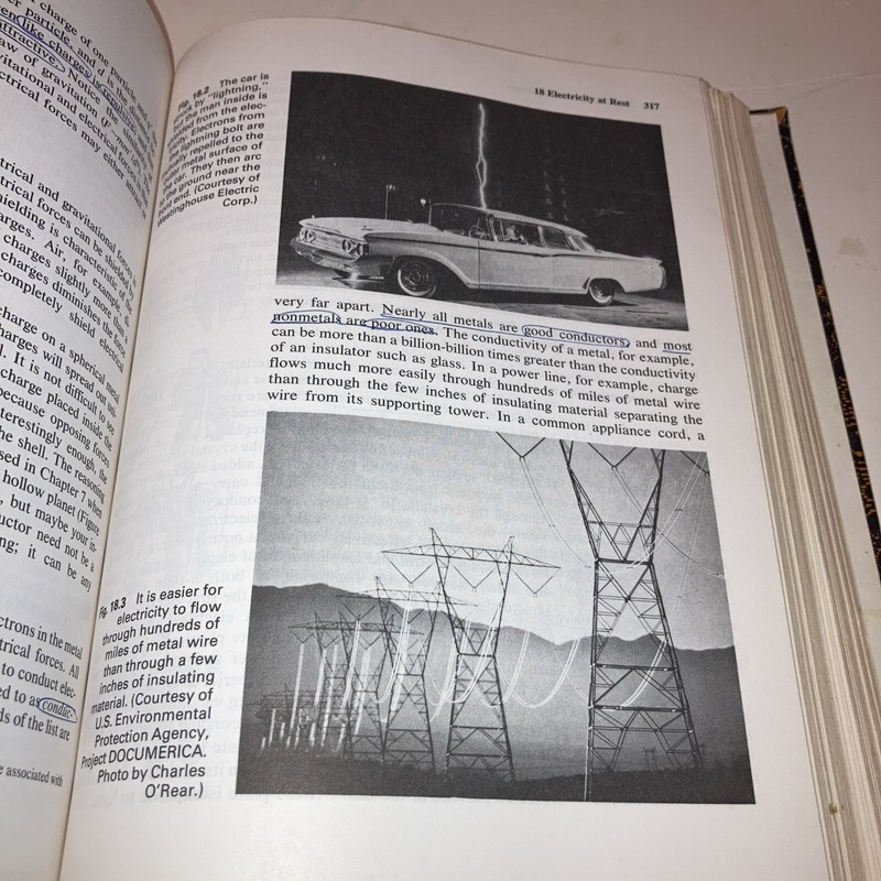 vintage 1977 Conceptual Physics Paul G. Hewitt third edition hardcover gallery