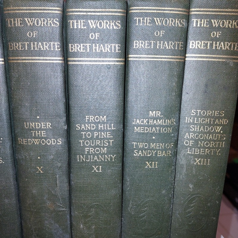 The Works of Bret Harte Condensed Novels 22 Volume Set Includes Poetry gallery