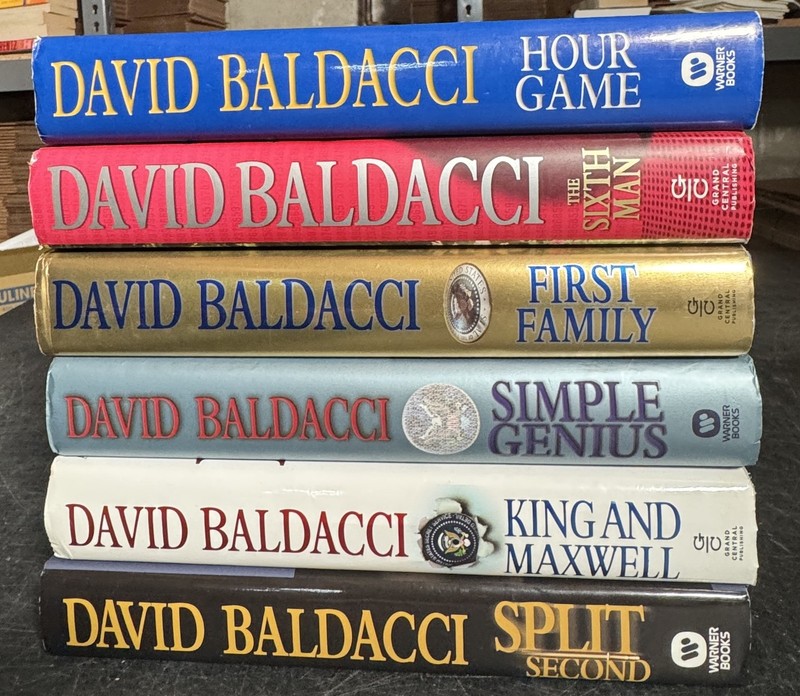 Complete Set SEAN KING MAXWELL 1-6 David Baldacci Hardcover Lot
