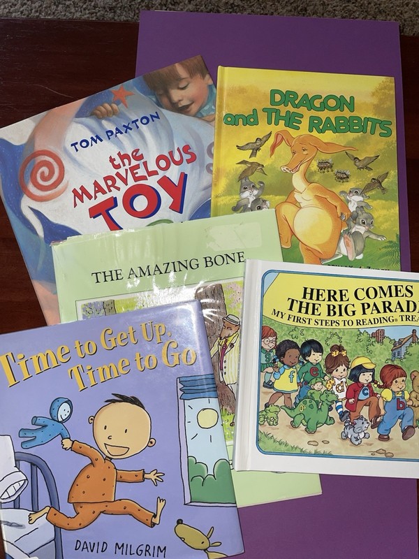 Set a five hardback children’s books for the young reader