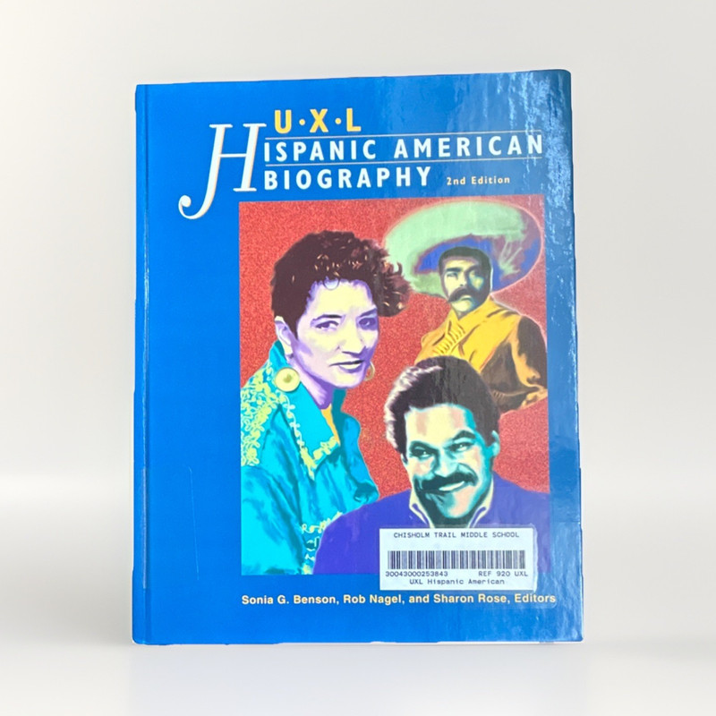 THOMSON GALE U*X*L Hispanic American Biography 2nd Ed Hardcover Ex-Library