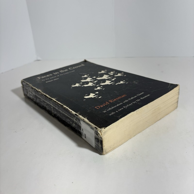 Faces In the Crowd, David Riesman 1965 Abridged Edition TPB Ex-library AA gallery