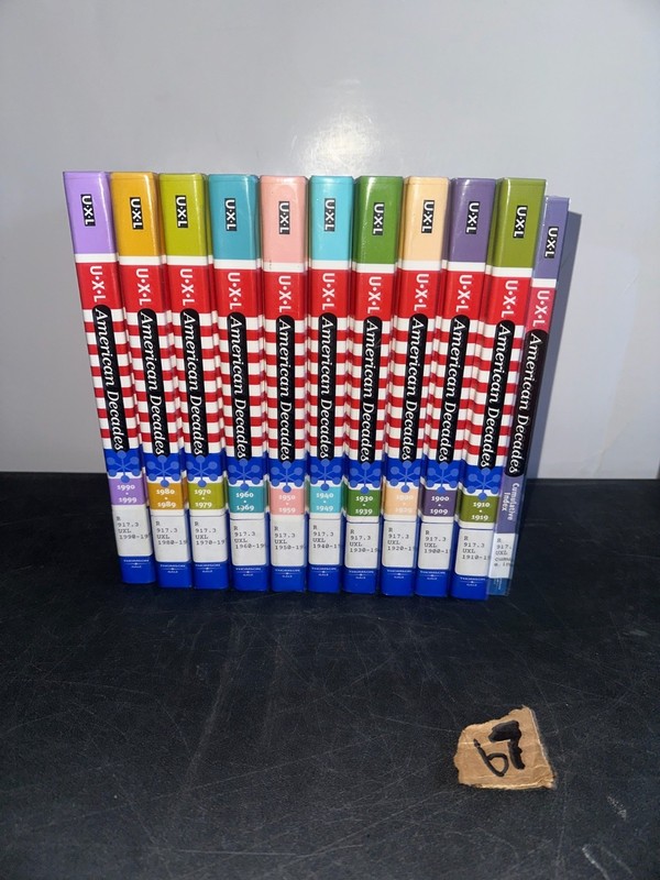 U.X.L. American Decades 1900-1999 Complete 10-Vol Set Thomson Gale gallery