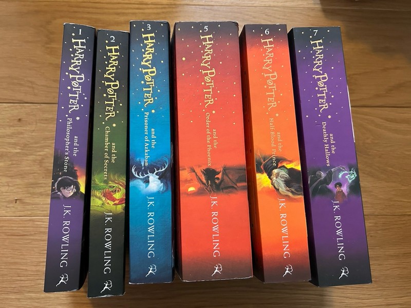 6 Harry Potter Bloomsbury Children’s Books #1 #2 #3 #5 #6 #7 J. K. Rowling PB