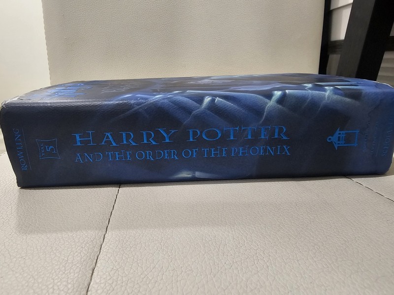 Harry Potter and the order of the phoenix 1st US edition, 7/03 RARE W/ ERROR gallery