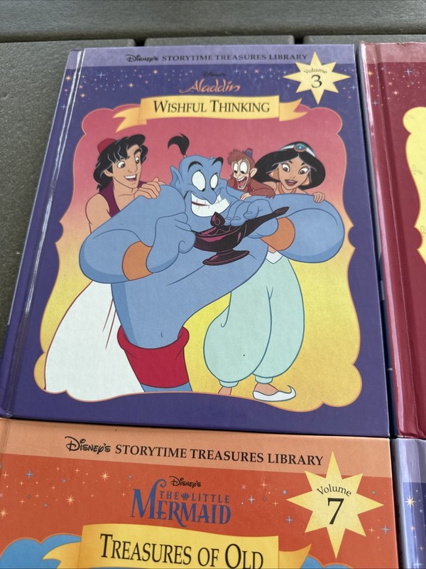 Disney's Storytime Treasures Library Volumes 3,4,6,7,9,11,15,18 Titles In Pics gallery