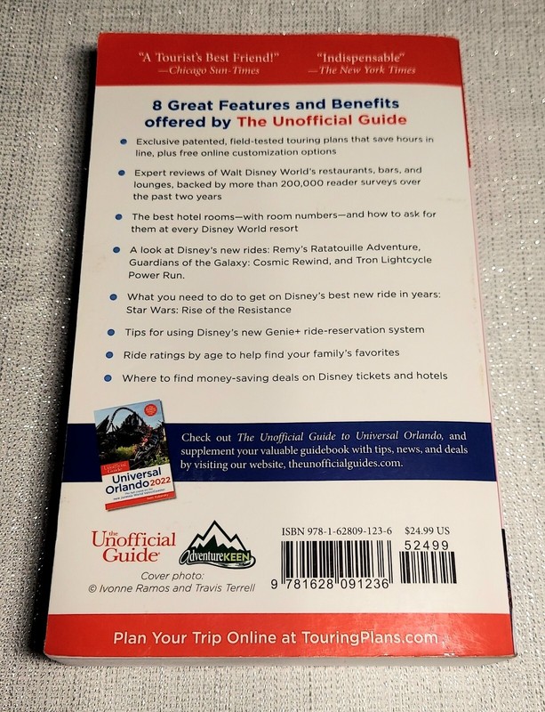 The Unofficial Guide to Walt Disney World 2022 by Sehlinger, Bob; Testa, Len gallery