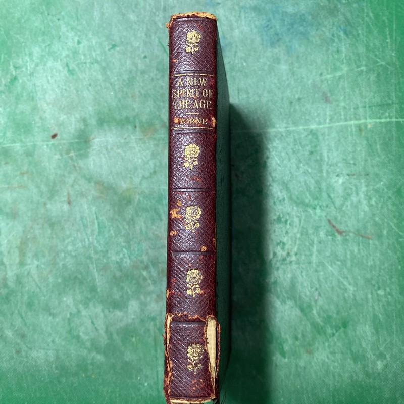 The New Spirit Of The Age – 1907 By R. H. Horne [Leather Bound] Oxford Press