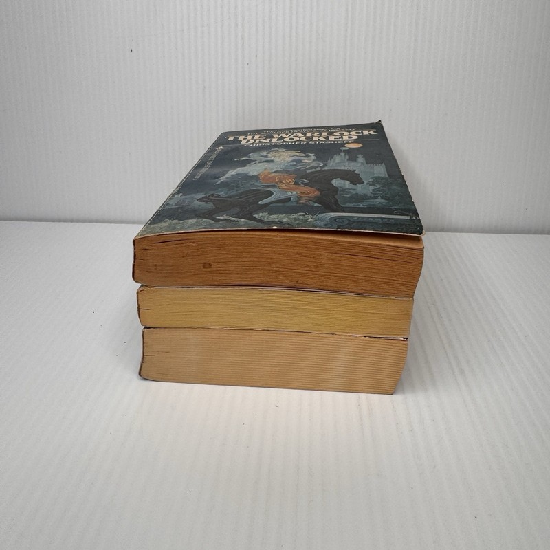 Lot of 3 Christopher Stasheff Fantasy Paperbacks Warlock & Wizard Series gallery