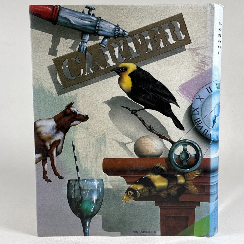 James Carter Art Book SIGNED 1st Ed 1989 Lublin Graphics Hardcover DJ gallery