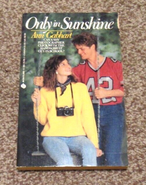 ONLY IN SUNSHINE by Ann Gabhart, 1988 Avon Flare, Vintage PB, First Printing