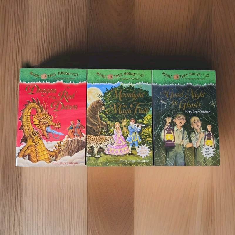 Magic Tree House #37 #41 #42 By Mary Pope Osborne