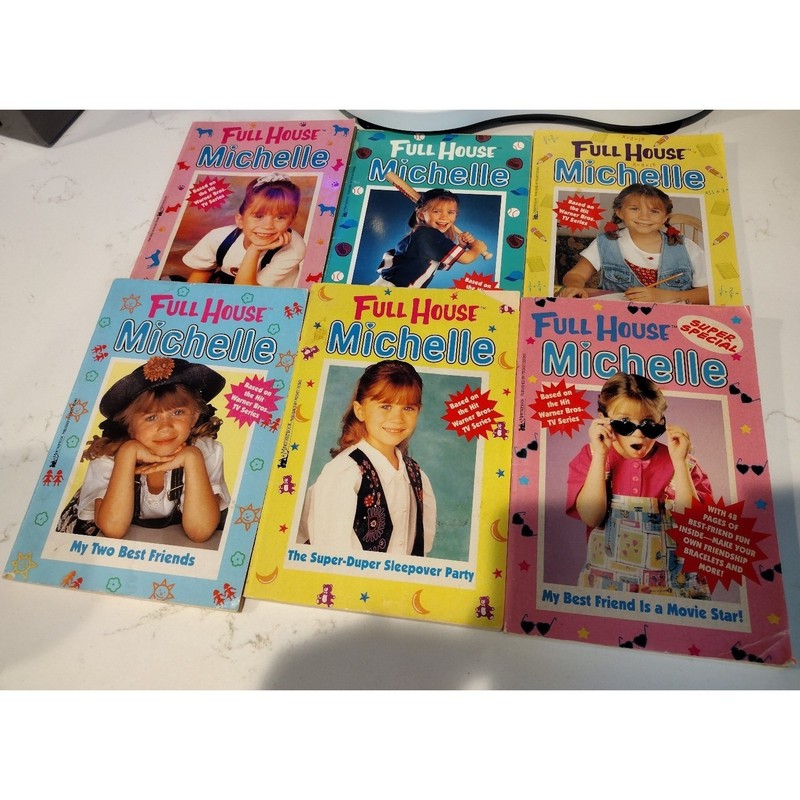 Full house Michelle paperback chapter books lot of 6 May Kate & Ashley Olsen