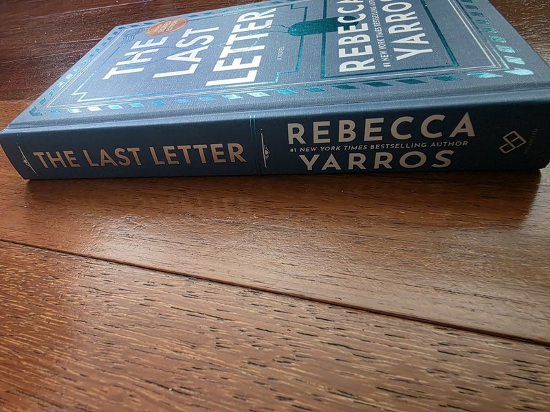 REBECCA YARROS SIGNED THE LAST LETTER AUTOGRAPHED BOOK IRON FLAME FIRST EDITION gallery