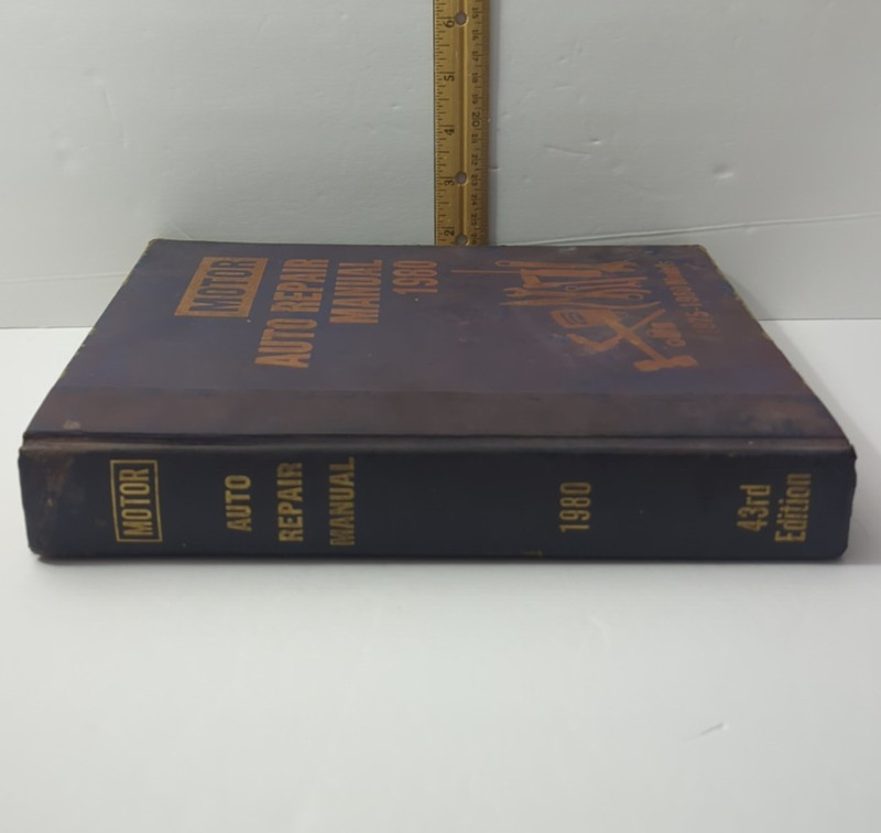 Motor Auto Repair Manual 1980 Models 1975 - 1980 43rd Edition Chevy Ford Pontiac gallery