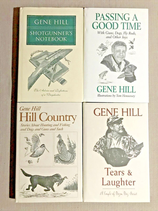 GENE HILL Books -Lot of 4 – Boxed set – NEW