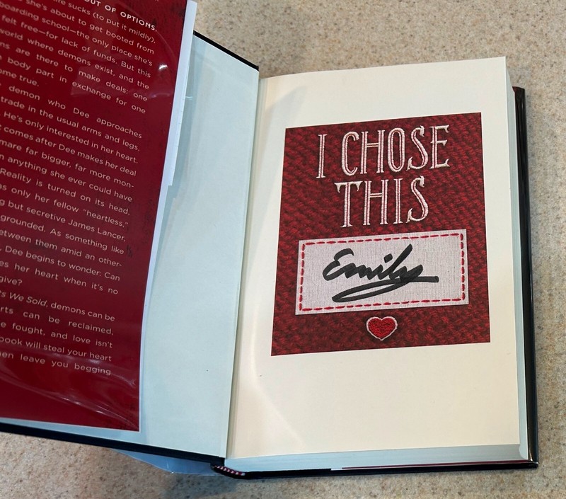 Emily LLOYD JONES -- Hearts We Sold (YA Fiction) -- 2017 SIGNED 1st Edition HC gallery