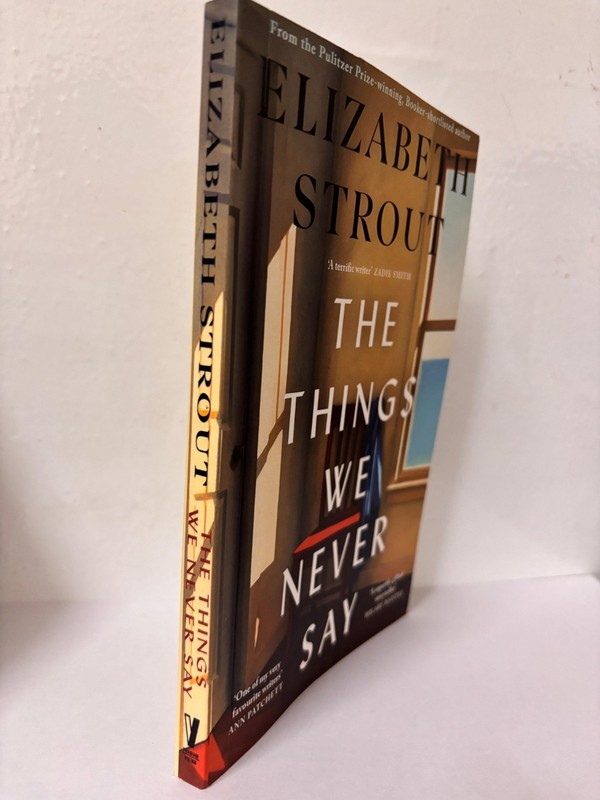 The Things We Never Say by Elizabeth Strout Paperback New Book usa stock gallery