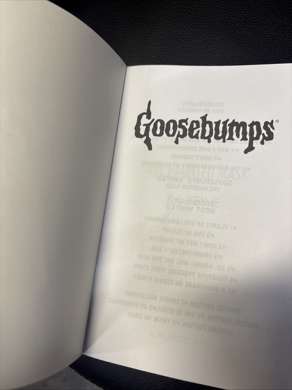 The Haunted Mask by R.L. Stine (1st Reprinting, 2015) gallery