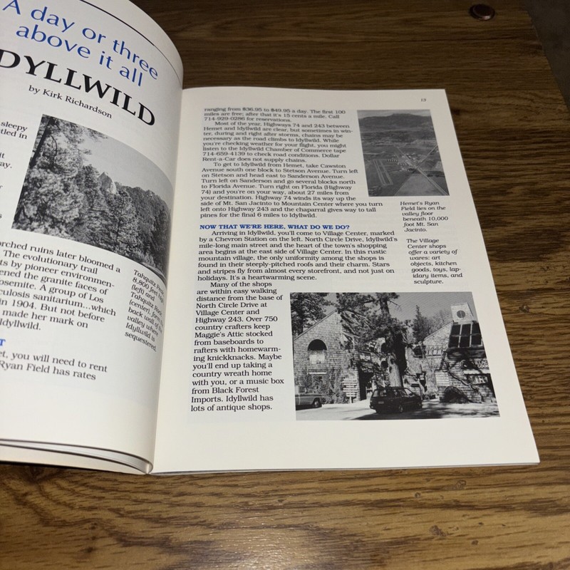 Fun Places to Fly Flights for fun in California and the West Fall Winter 1988-89 gallery