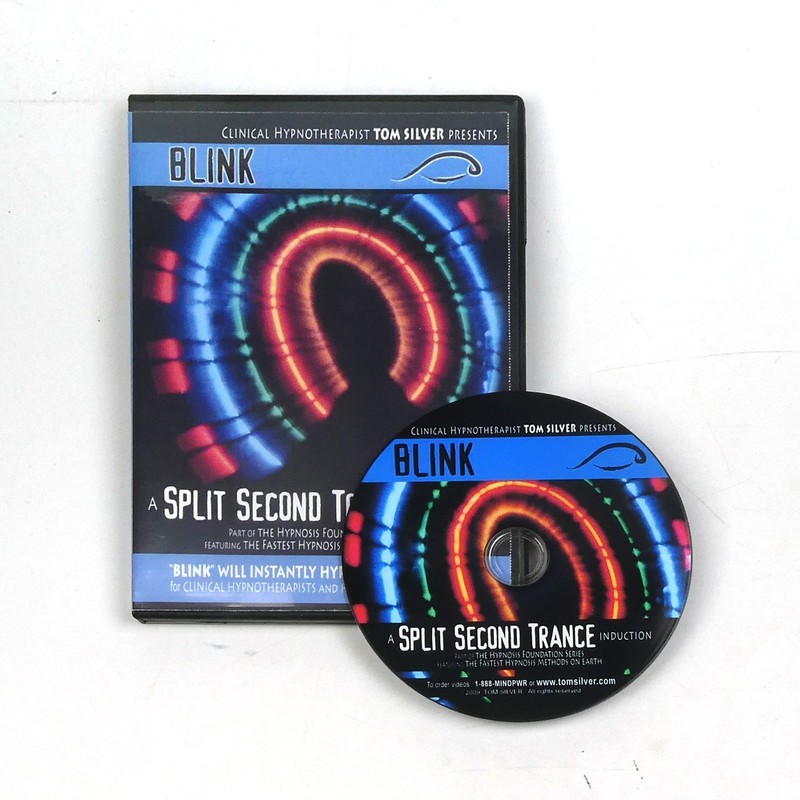BLINK Split Second Trance Induction DVD INSTANT HYPNOSIS TECHNIQUES Rapid stage