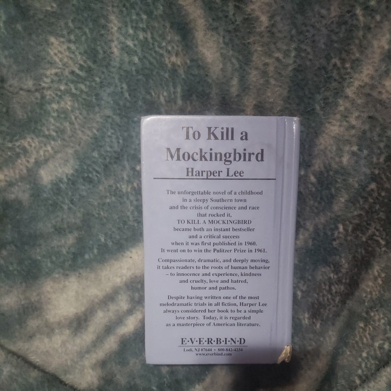 To Kill A Mockingbird by Harper Lee (1982) RARE Everbind Hardcover gallery