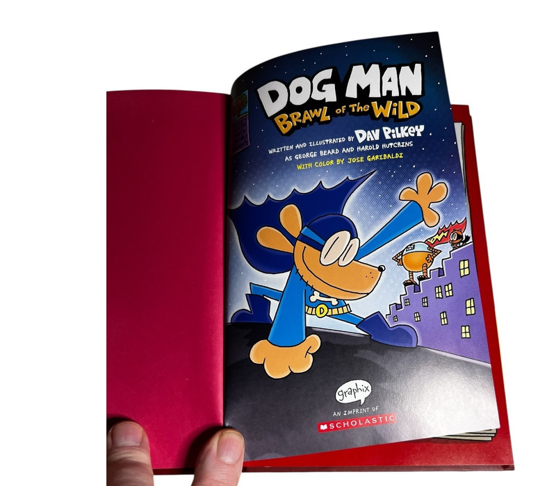 Dog Man Brawl of the Wild Hardcover Dav Pilkey First Edition gallery